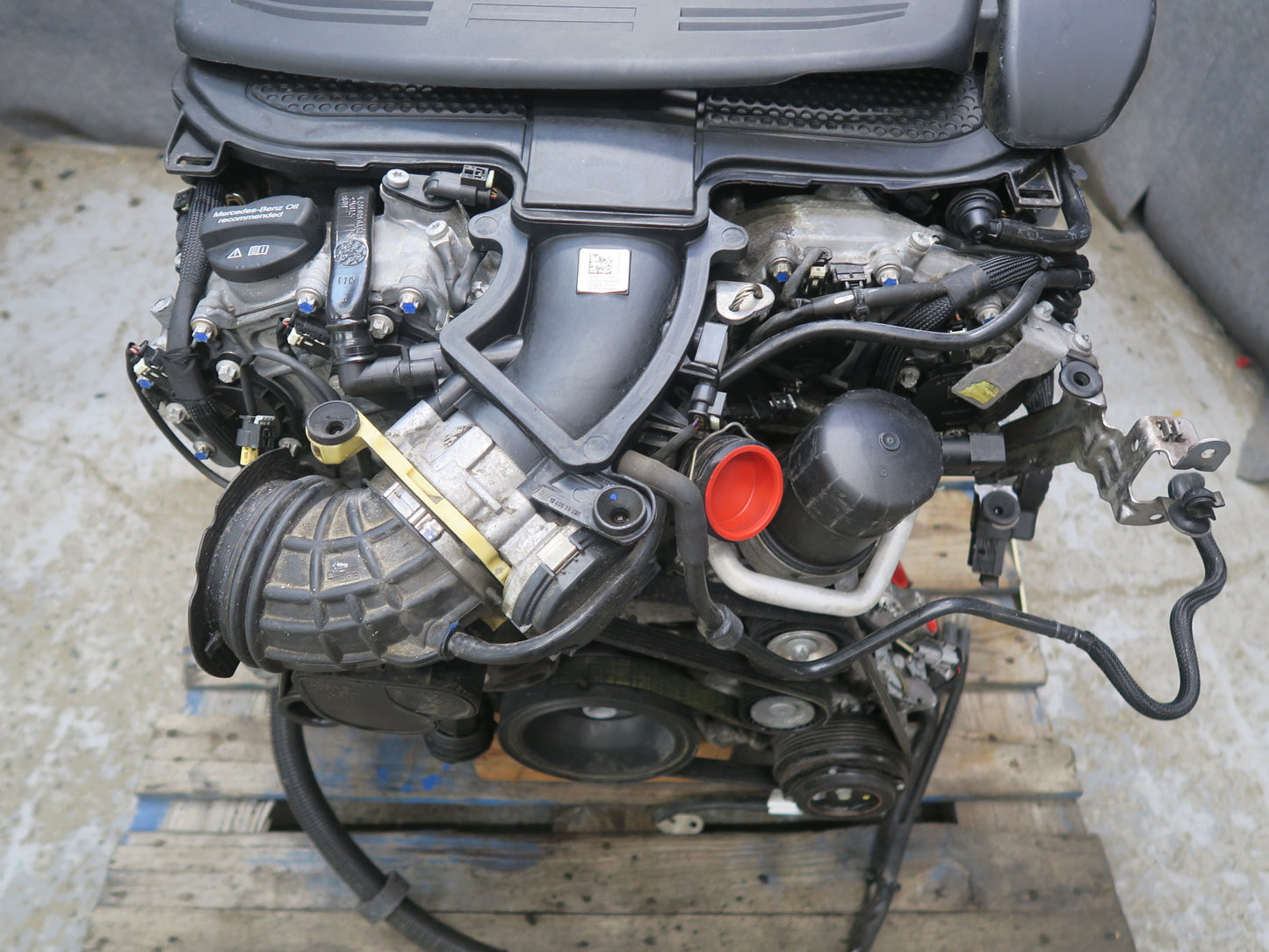 13-15 Mercedes W166 ML350 3.5L M276 276.955 RWD Engine Motor Complete 171K OEM