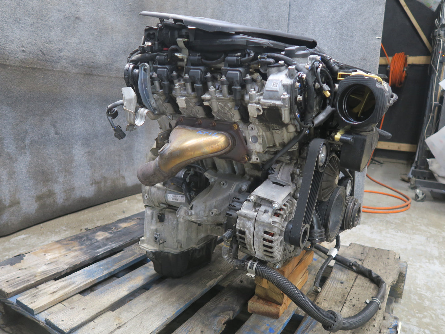 13-15 Mercedes W166 ML350 3.5L M276 276.955 RWD Engine Motor Complete 171K OEM