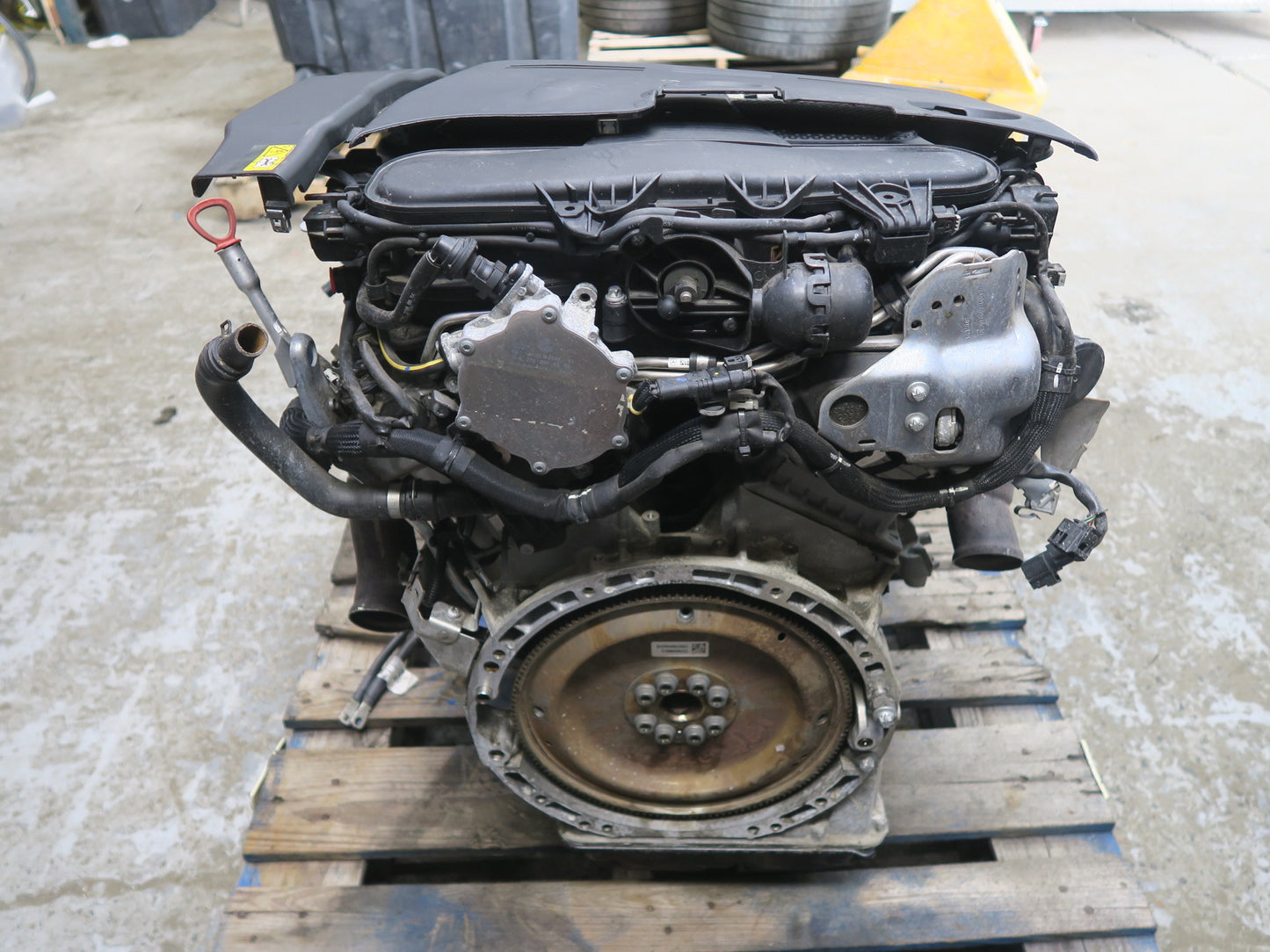 13-15 Mercedes W166 ML350 3.5L M276 276.955 RWD Engine Motor Complete 171K OEM
