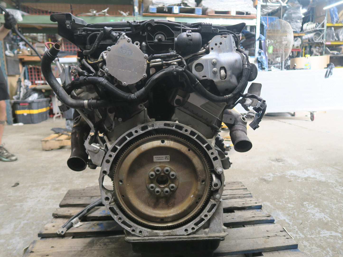 13-15 Mercedes W166 ML350 3.5L M276 276.955 RWD Engine Motor Complete 171K OEM