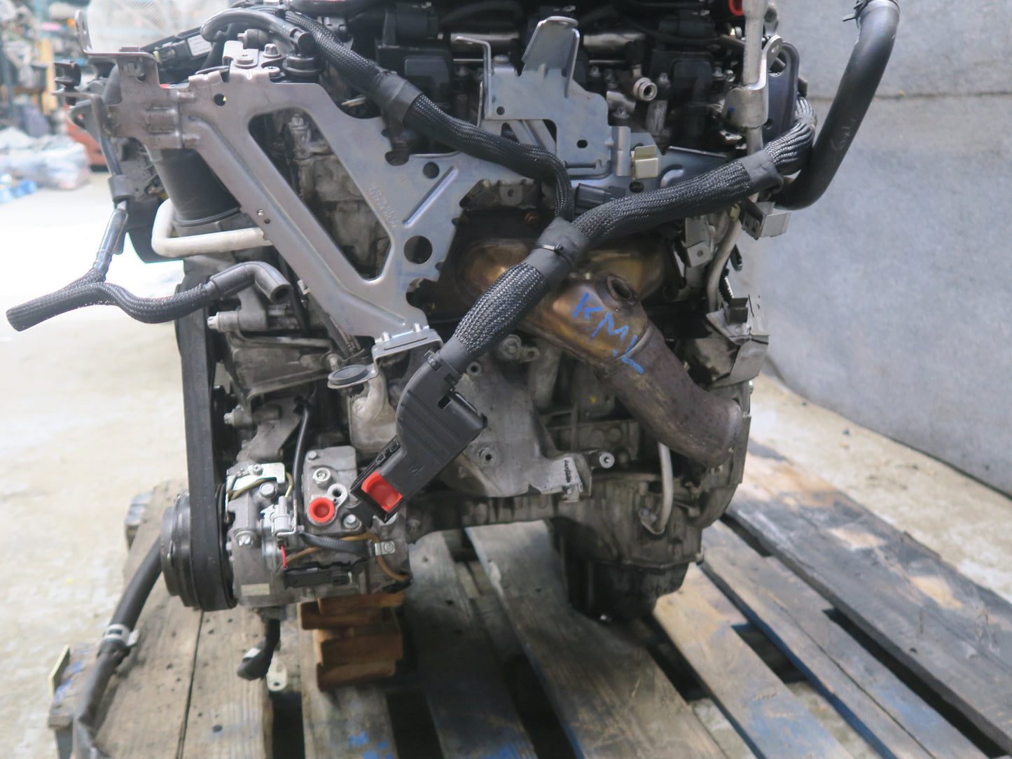 13-15 Mercedes W166 ML350 3.5L M276 276.955 RWD Engine Motor Complete 171K OEM