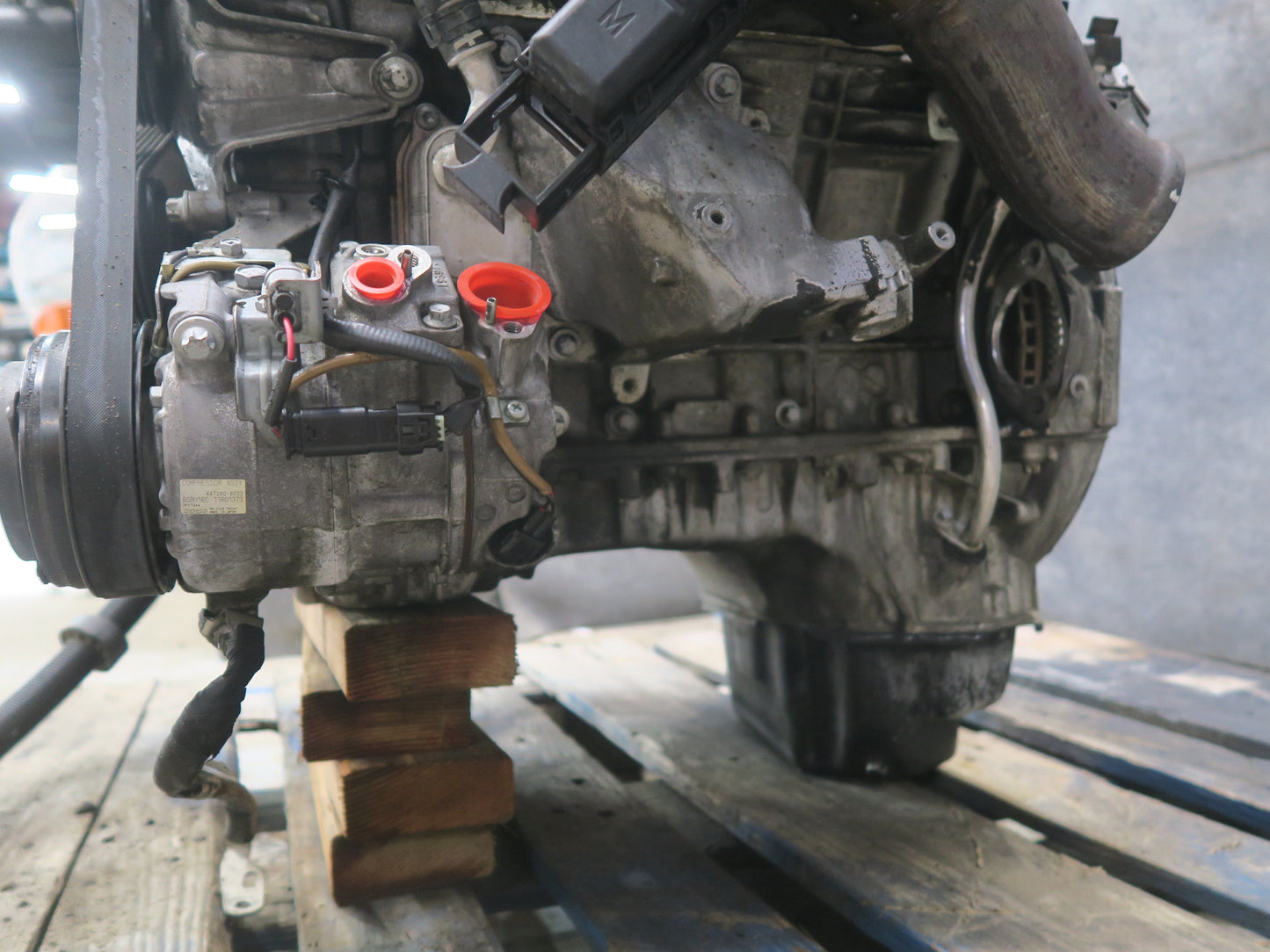 13-15 Mercedes W166 ML350 3.5L M276 276.955 RWD Engine Motor Complete 171K OEM
