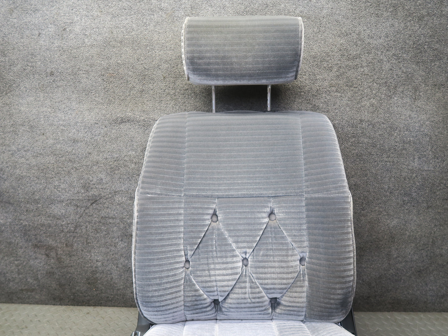 84-88 Toyota Cressida MX73 Luxury Sedan Front & Rear Velour Seat Blue Set OEM