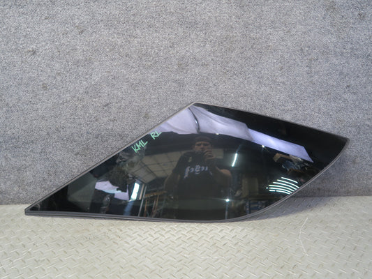 12-18 Mercedes W166 GLE ML350 Rear Left Quarter Window Glass OEM