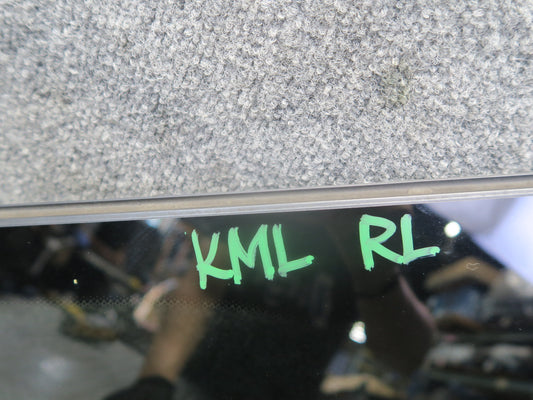 12-18 Mercedes W166 GLE ML350 Rear Left Quarter Window Glass OEM