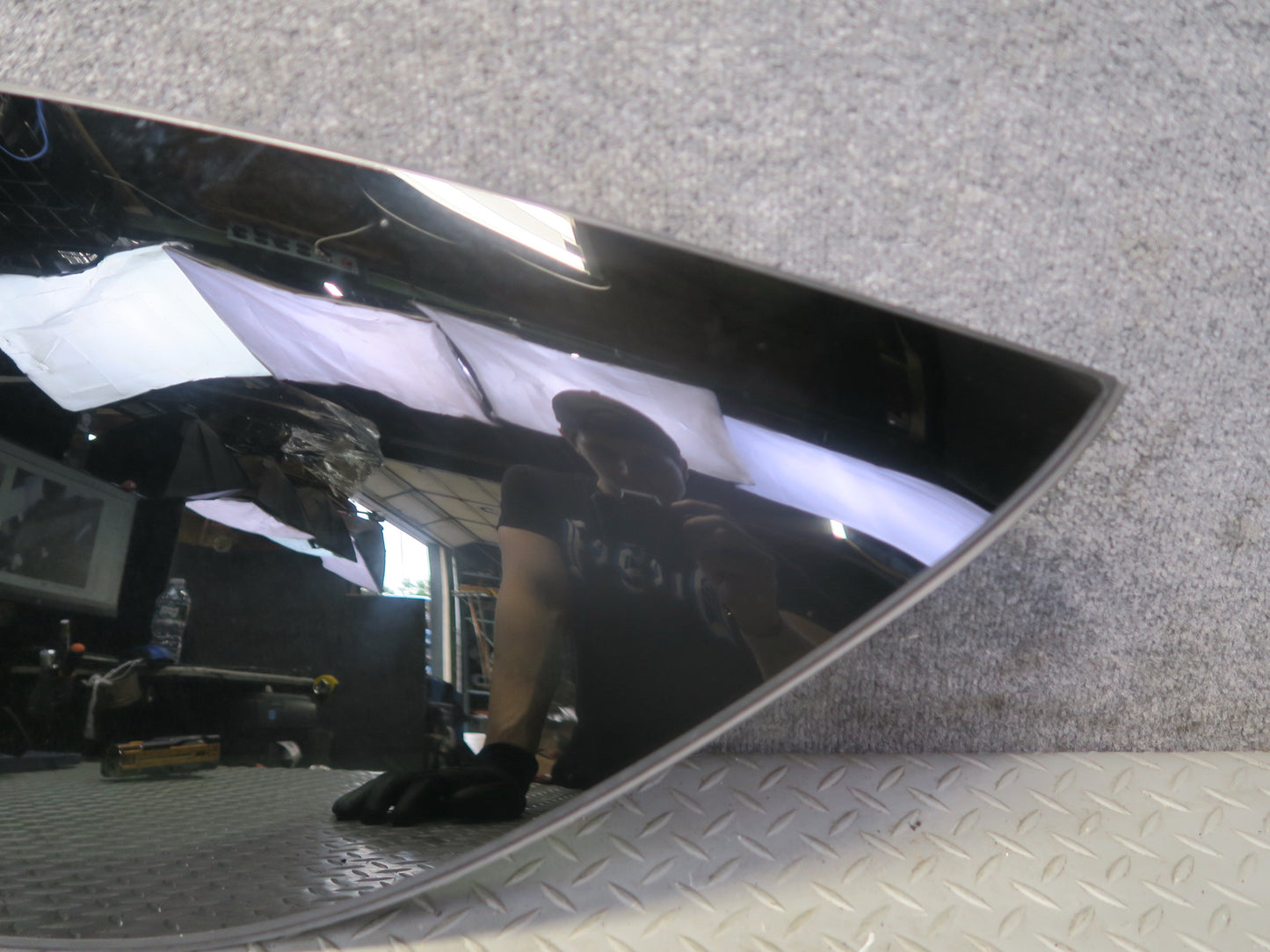 12-18 Mercedes W166 GLE ML350 Rear Left Quarter Window Glass OEM