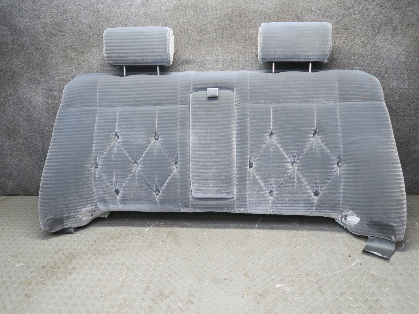 84-88 Toyota Cressida MX73 Luxury Sedan Front & Rear Velour Seat Blue Set OEM