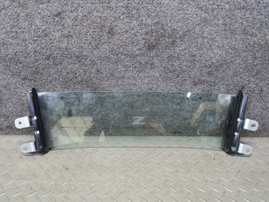 10-19 Nissan 370Z Z34 Convertible Rear Glass Air Wind Deflector Panel OEM
