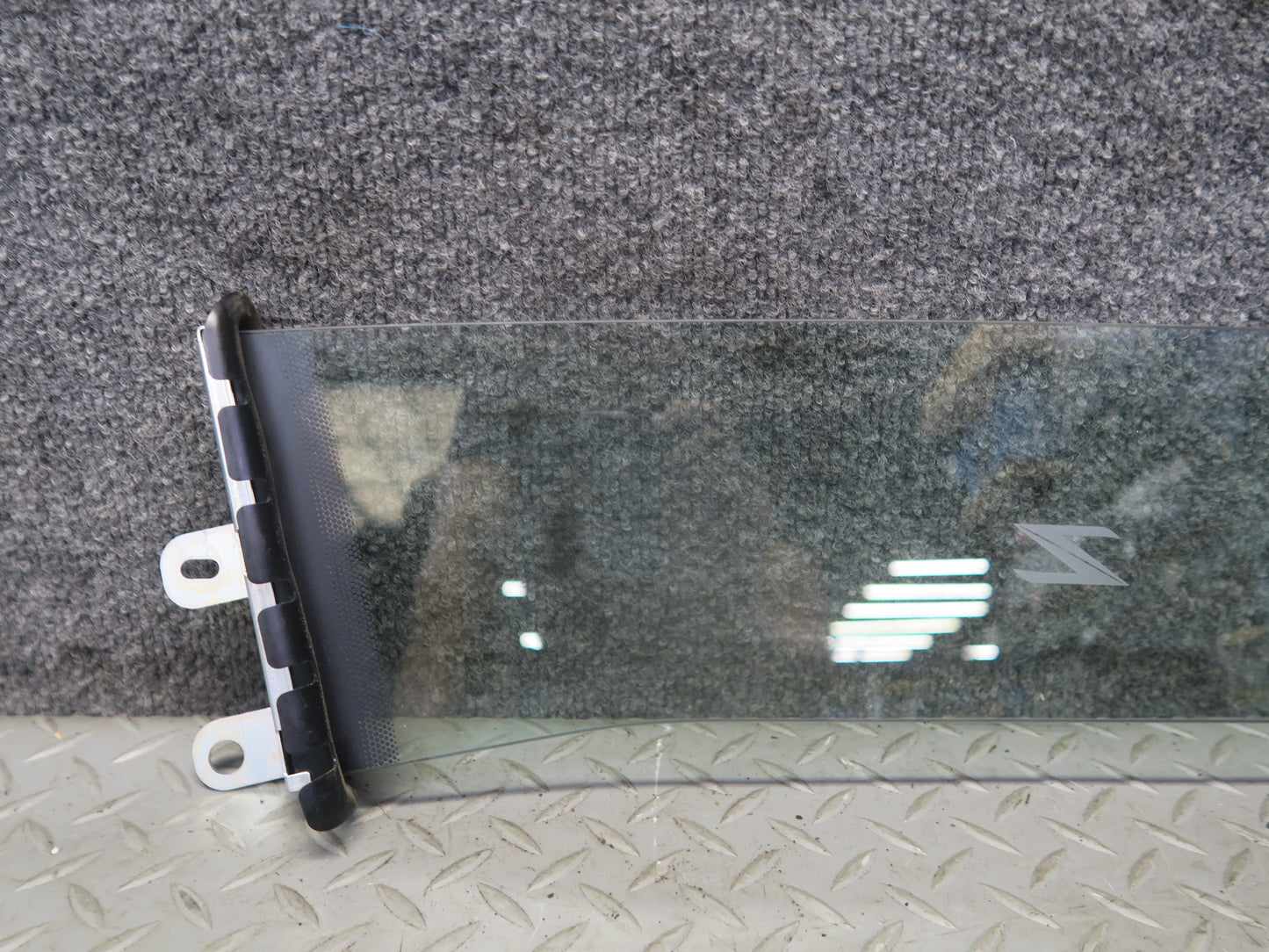 10-19 Nissan 370Z Z34 Convertible Rear Glass Air Wind Deflector Panel OEM