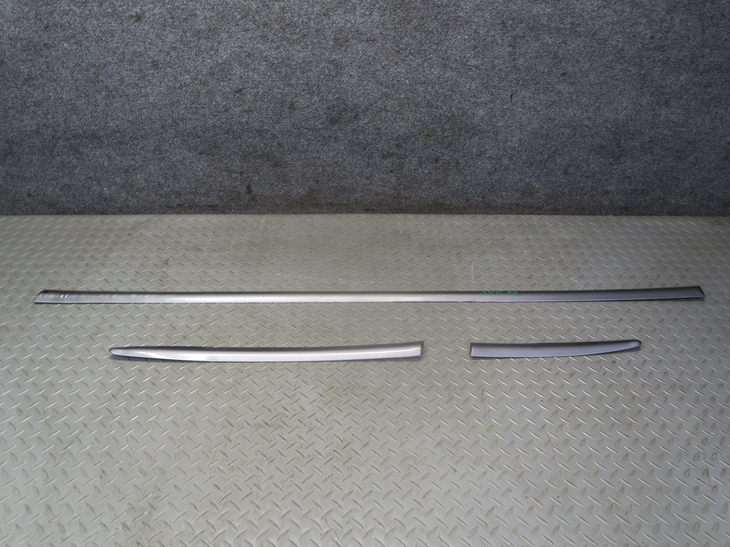 83-95 Porsche 928 S Front Left Fender Door Quarter Body Molding Panel Set of 3