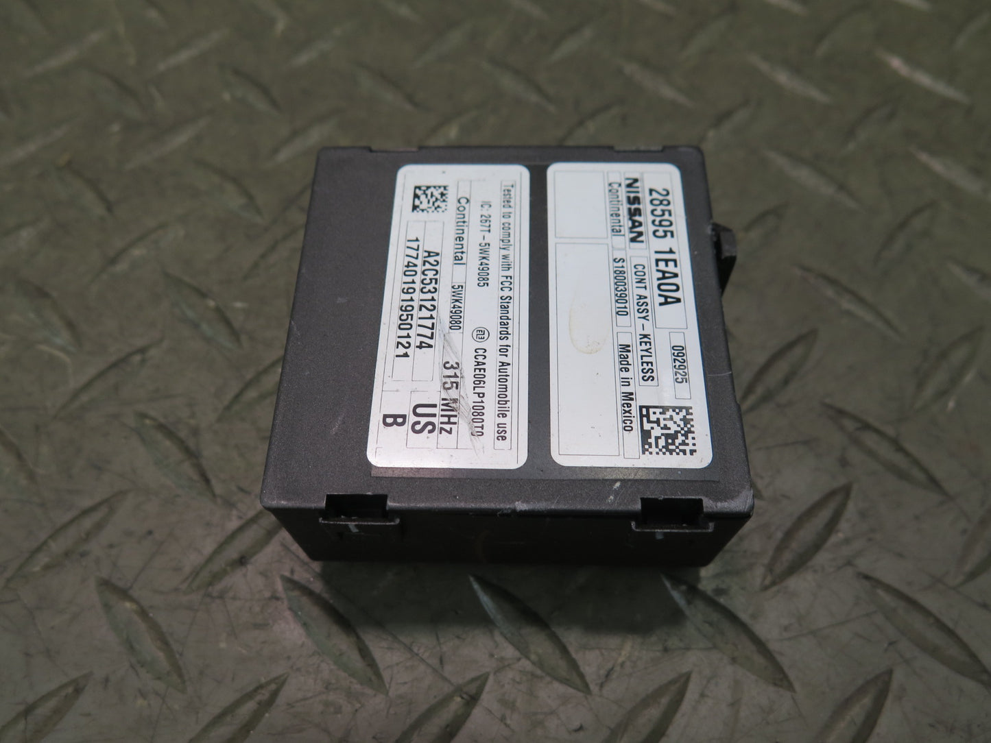 09-20 Nissan Z34 370Z Anti Theft Keyless Entry Control Module 28595-1EA0A OEM
