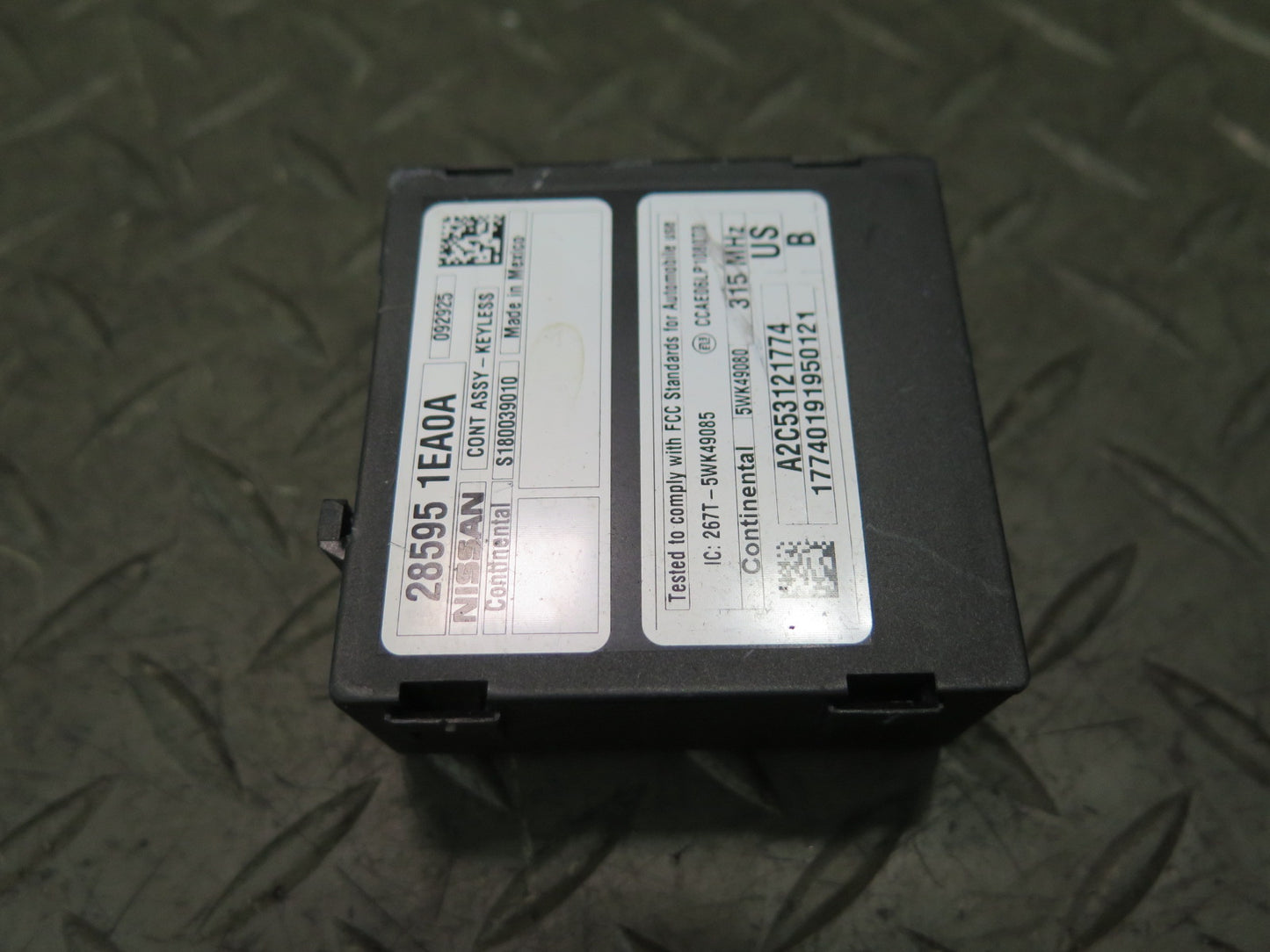 09-20 Nissan Z34 370Z Anti Theft Keyless Entry Control Module 28595-1EA0A OEM