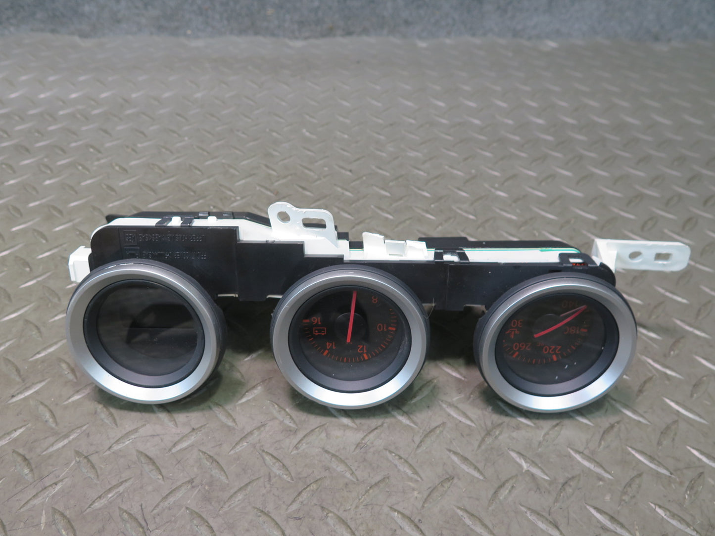 09-20 Nissan Z34 370Z Front Dash Center Tripod Gauge Cluster With Mounting OEM