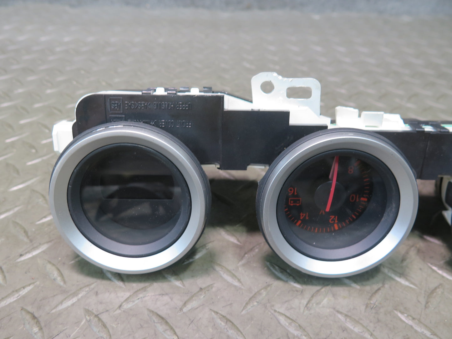 09-20 Nissan Z34 370Z Front Dash Center Tripod Gauge Cluster With Mounting OEM