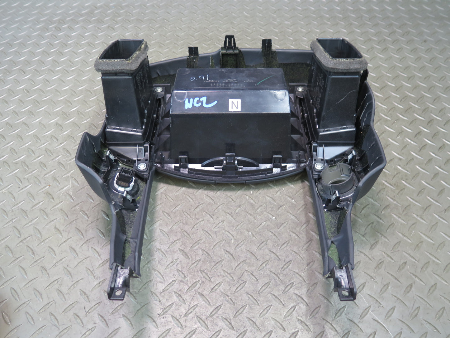 09-20 Nissan Z34 370Z Dash Center Air Vent Storage Box Trim Bezel OEM