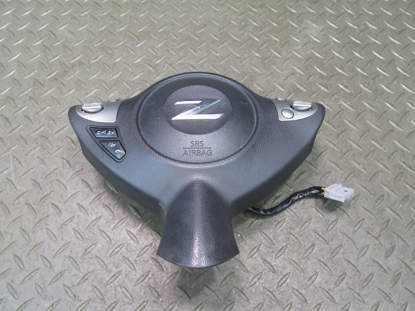 09-20 NISSAN Z34 370Z FRONT LEFT DRIVER SIDE STEERING WHEEL SRS AIRBAG OEM