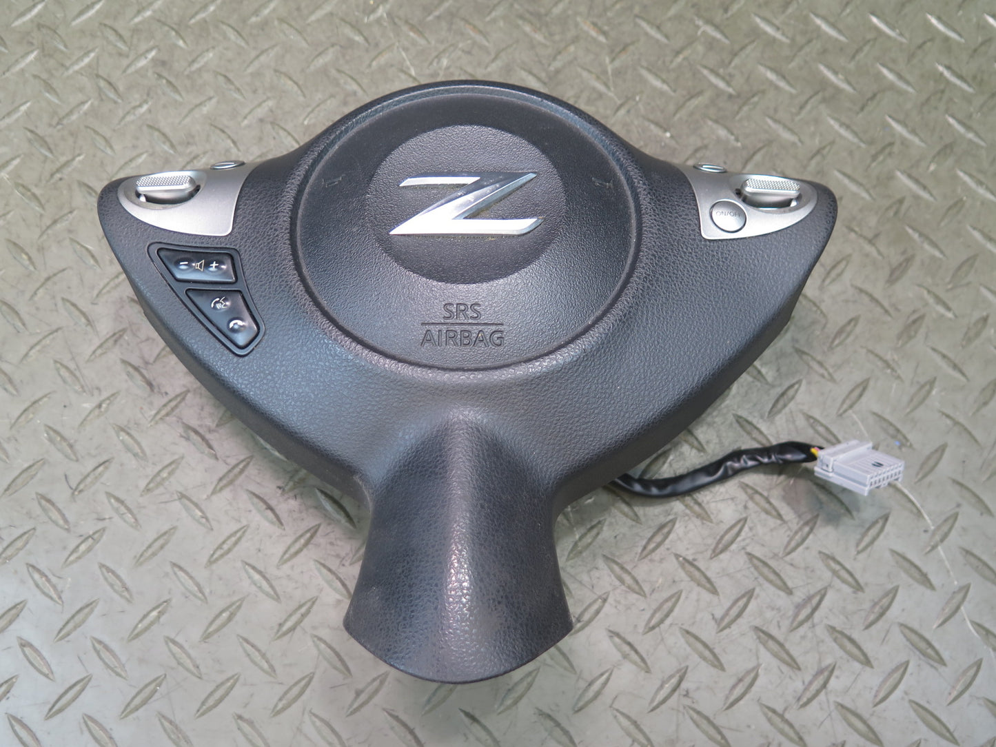 09-20 NISSAN Z34 370Z FRONT LEFT DRIVER SIDE STEERING WHEEL SRS AIRBAG OEM