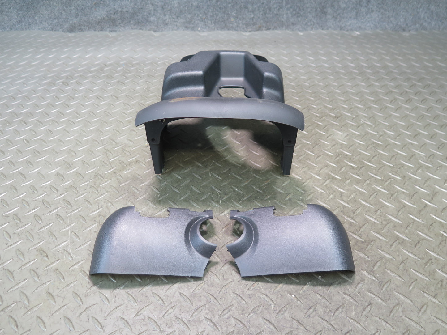 09-20 Nissan Z34 370Z Set of 3 Steering Column Trim Cover Panel OEM
