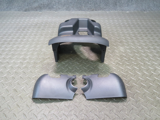09-20 Nissan Z34 370Z Set of 3 Steering Column Trim Cover Panel OEM