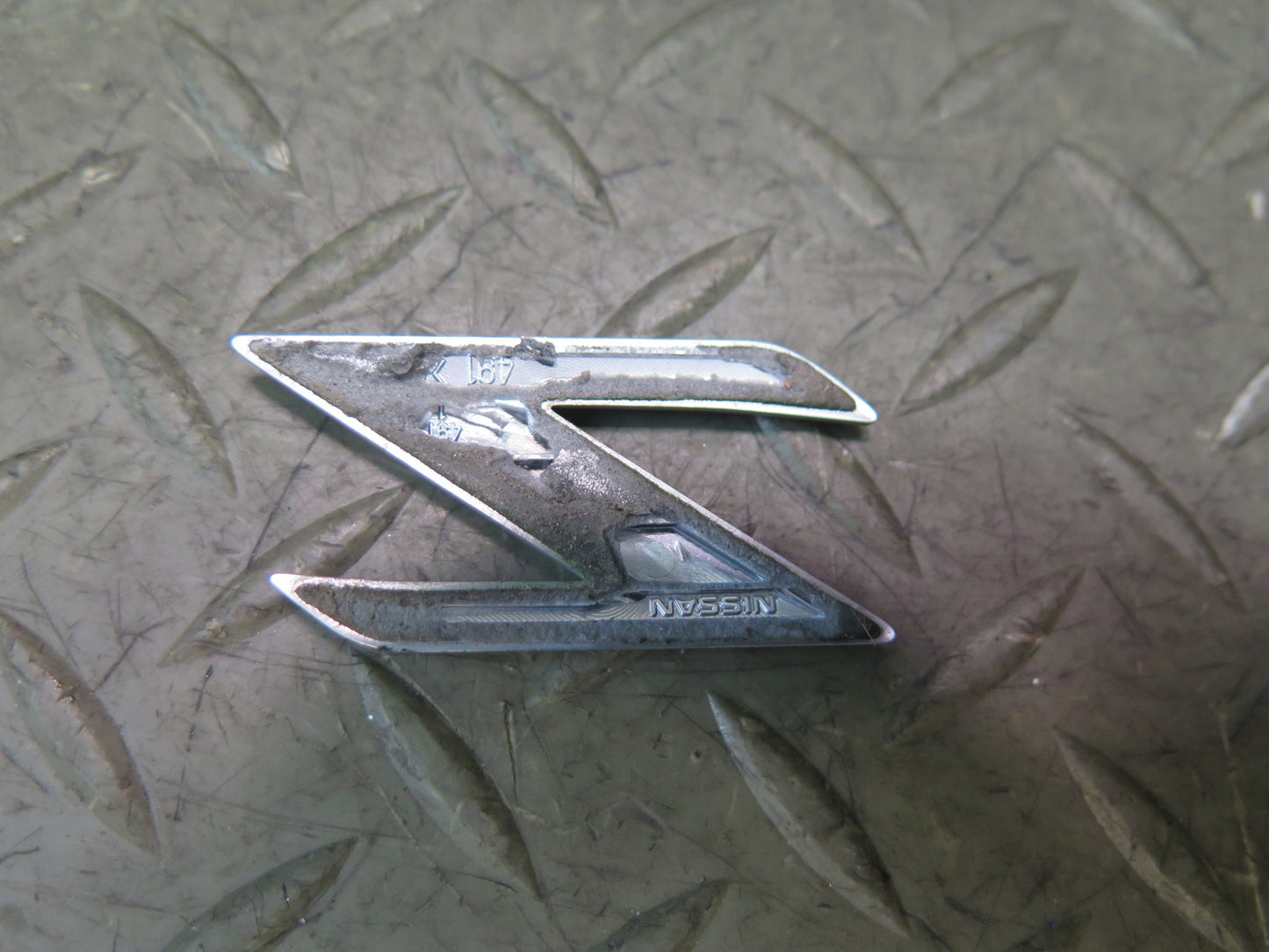 09-20 Nissan Z34 370Z Rear Trunk Lid Emblem Badge Logo Set OEM