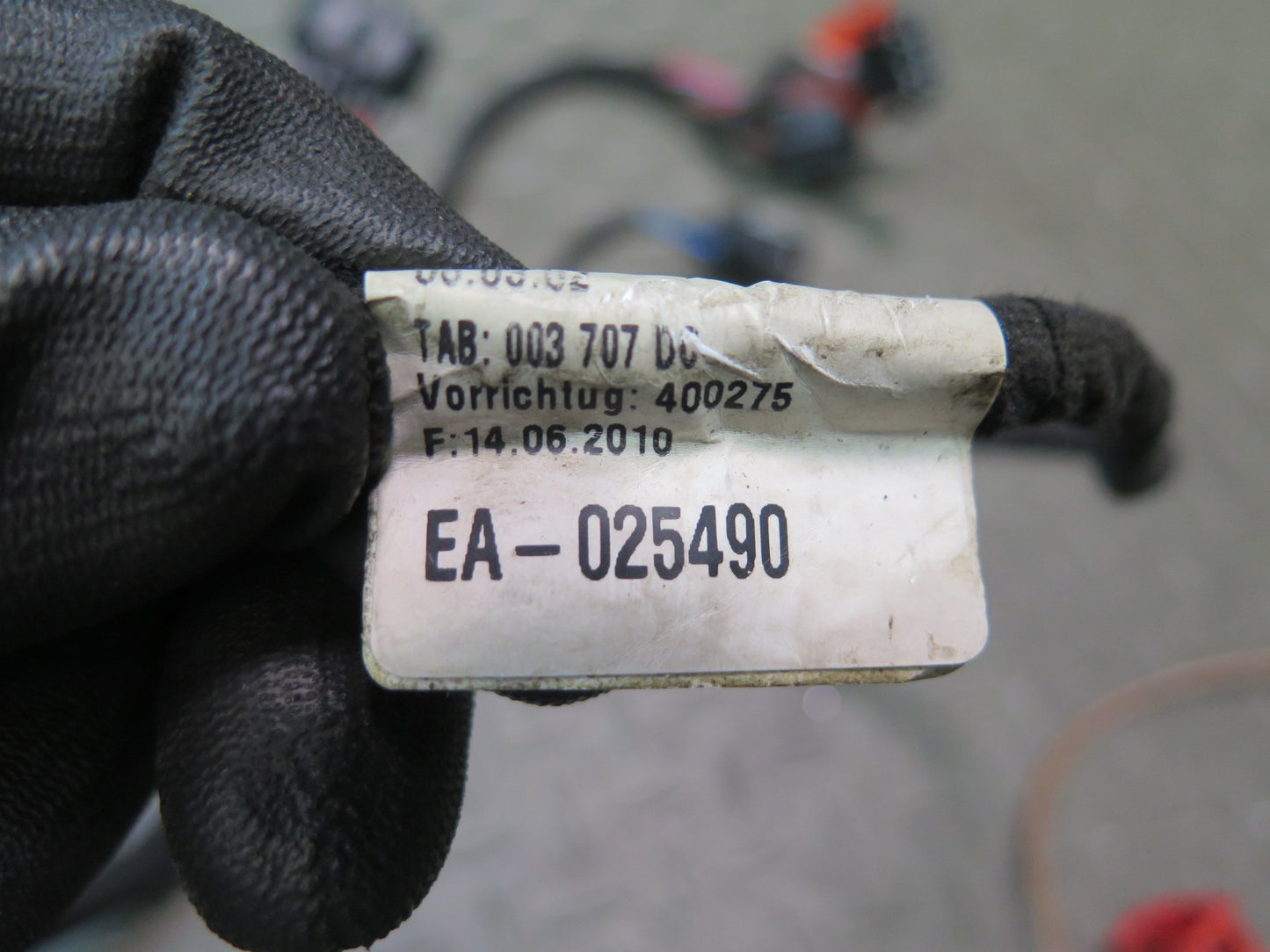 01-03 VW Eurovan T4 Front Left Door Wire Wiring Harness 7D0971120EC OEM