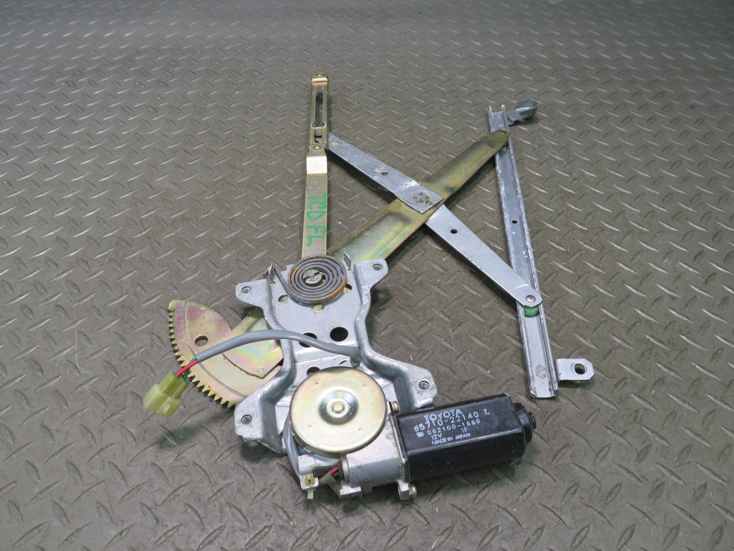 84-88 Toyota Cressida MX73 Sedan Front Left Door Window Regulator Motor OEM
