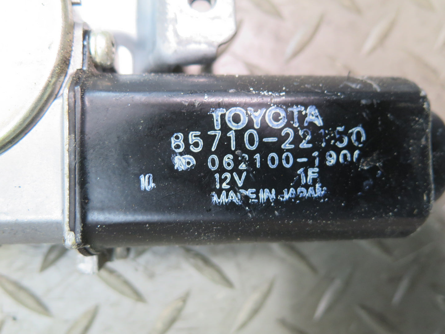 84-88 Toyota Cressida MX73 Sedan Rear Left Door Window Regulator Motor OEM