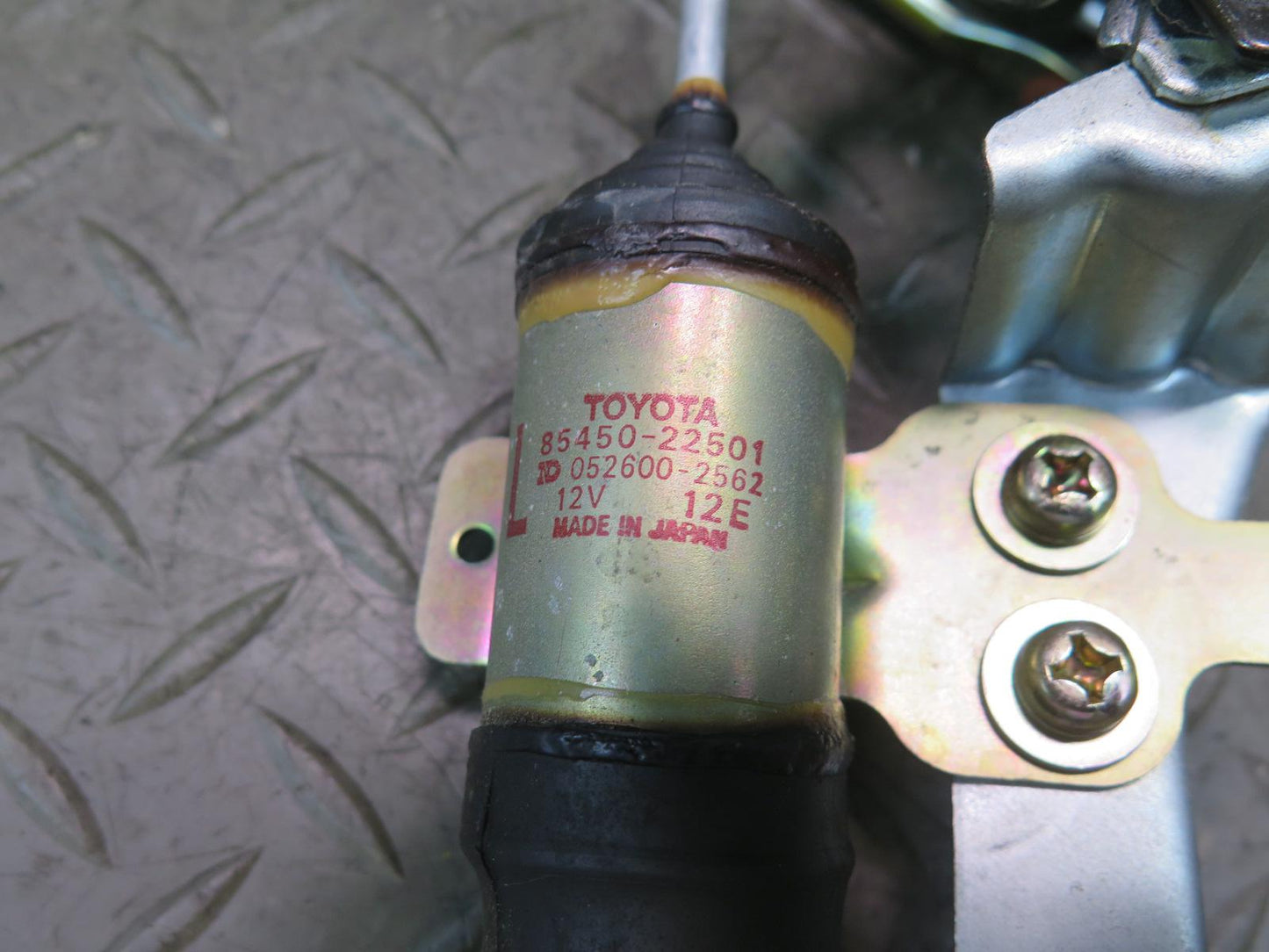 84-88 Toyota Cressida MX73 Sedan Rear Right Door Lock Latch w Actuator 45K OEM
