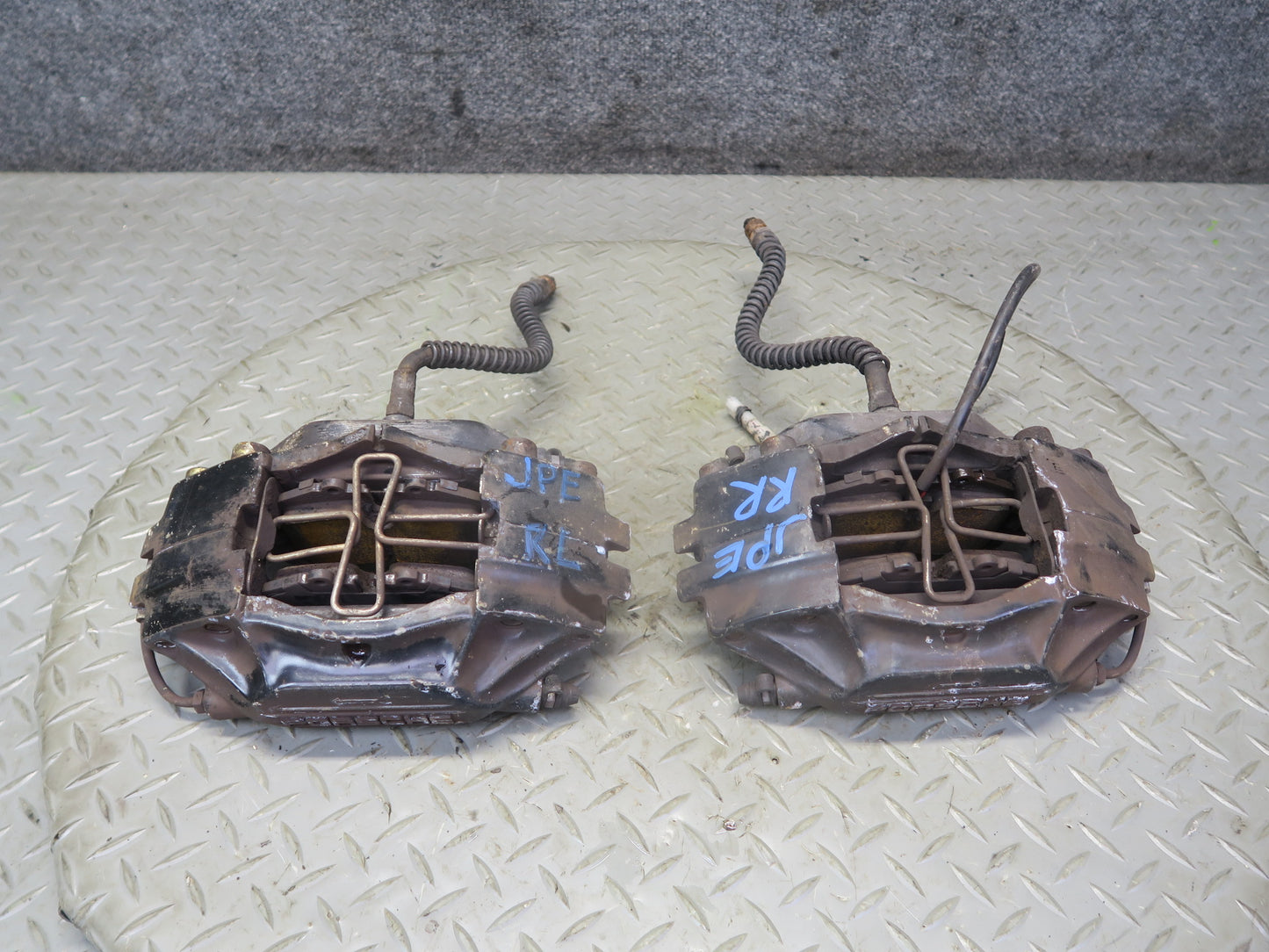 1987-1991 Porsche 928 S4 Rear Left & Right Side Brembo Brake Caliper Set of 2