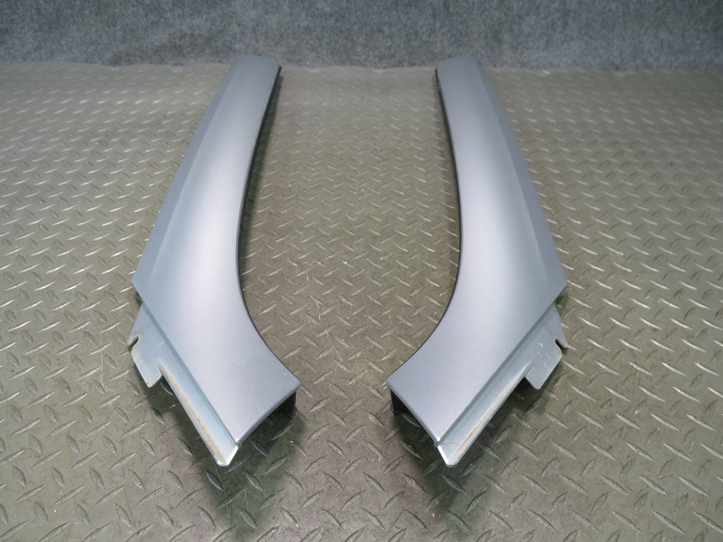 10-19 Nissan Z34 370Z Convert Front Exterior A Pillar Trim Panel Molding Set OEM
