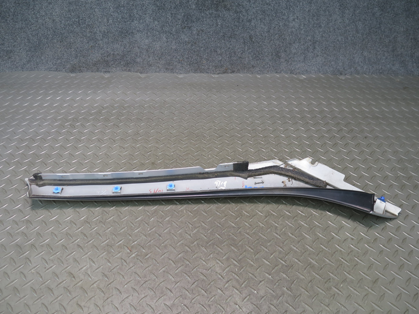 10-19 Nissan Z34 370Z Convert Front Exterior A Pillar Trim Panel Molding Set OEM