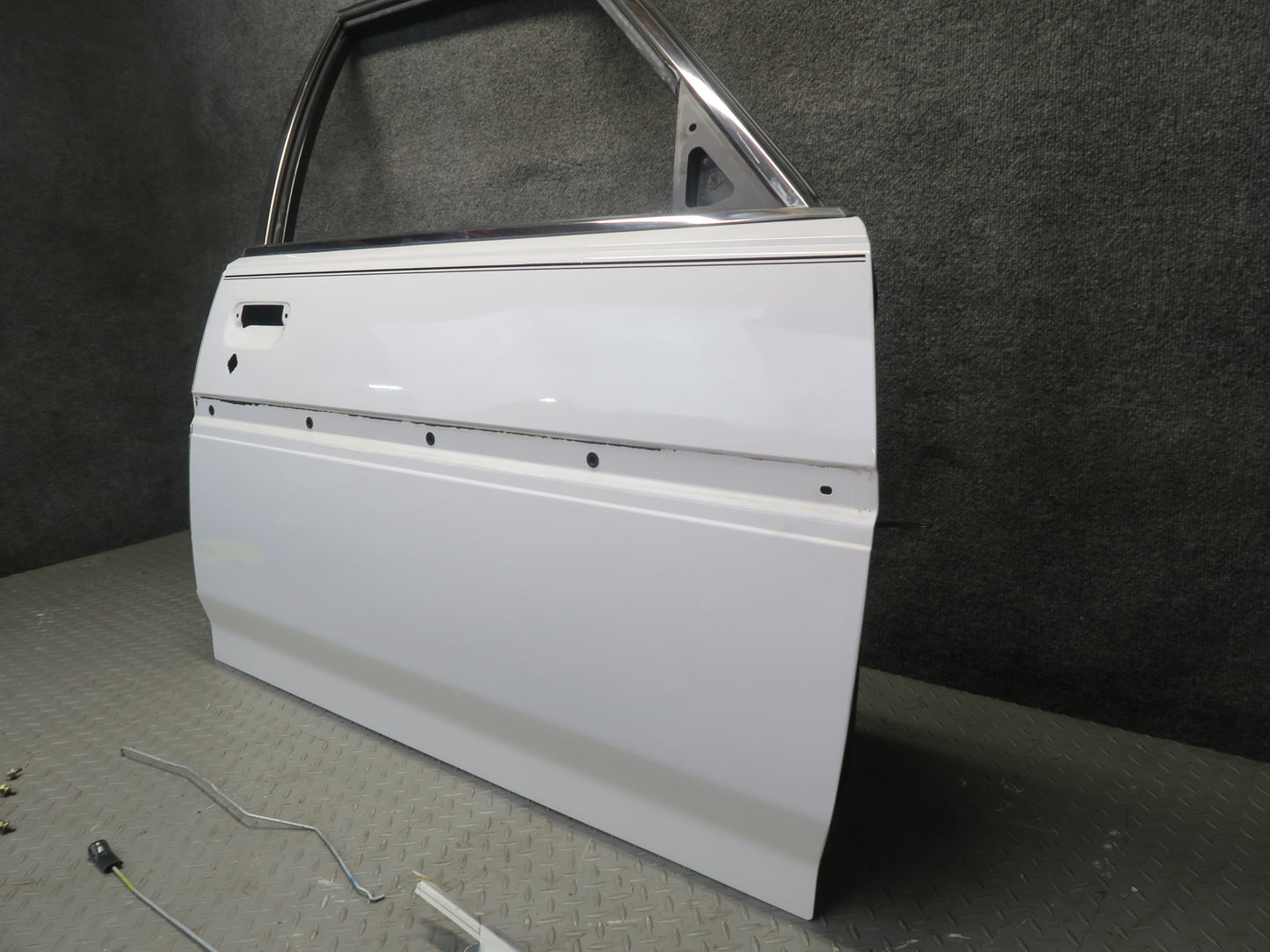 84-88 Toyota Cressida MX73 Sedan Front Right Door Shell Panel w Hardware Set OEM