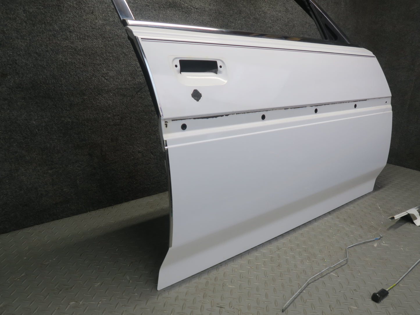 84-88 Toyota Cressida MX73 Sedan Front Right Door Shell Panel w Hardware Set OEM