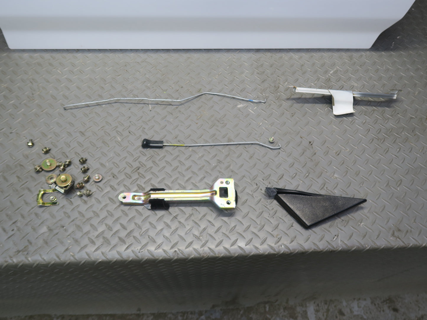 84-88 Toyota Cressida MX73 Sedan Front Right Door Shell Panel w Hardware Set OEM