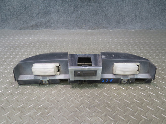 09-20 Nissan Z34 370Z Rear License Plate Light Lamp Mount Bracket Panel OEM