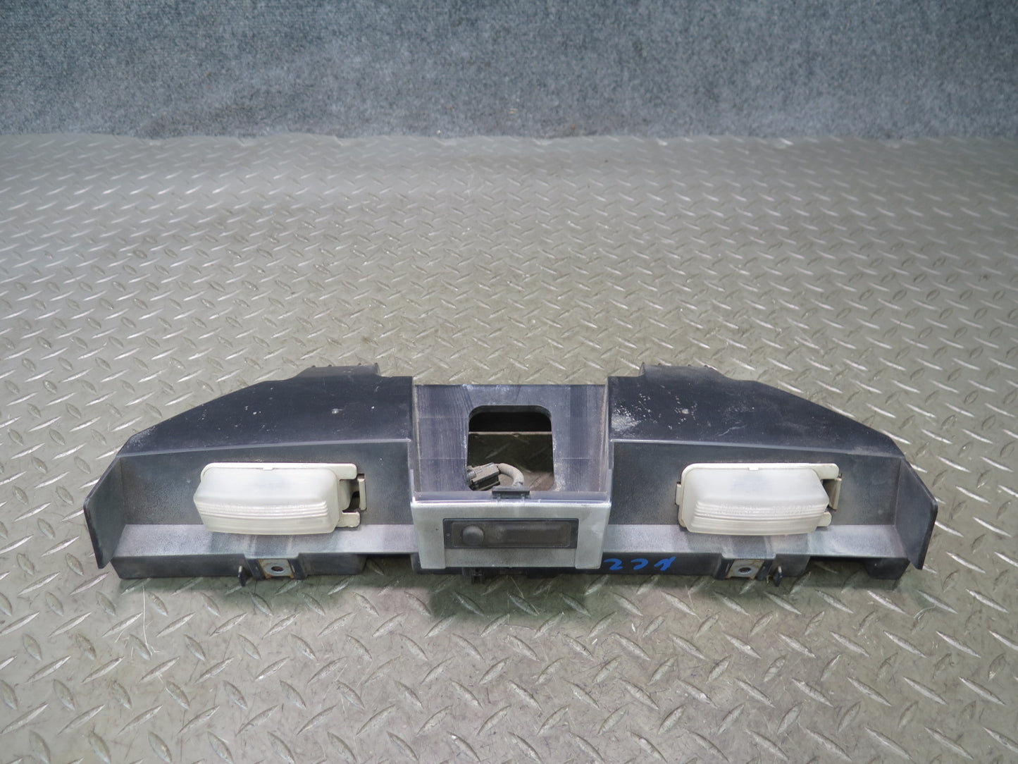 09-20 Nissan Z34 370Z Rear License Plate Light Lamp Mount Bracket Panel OEM
