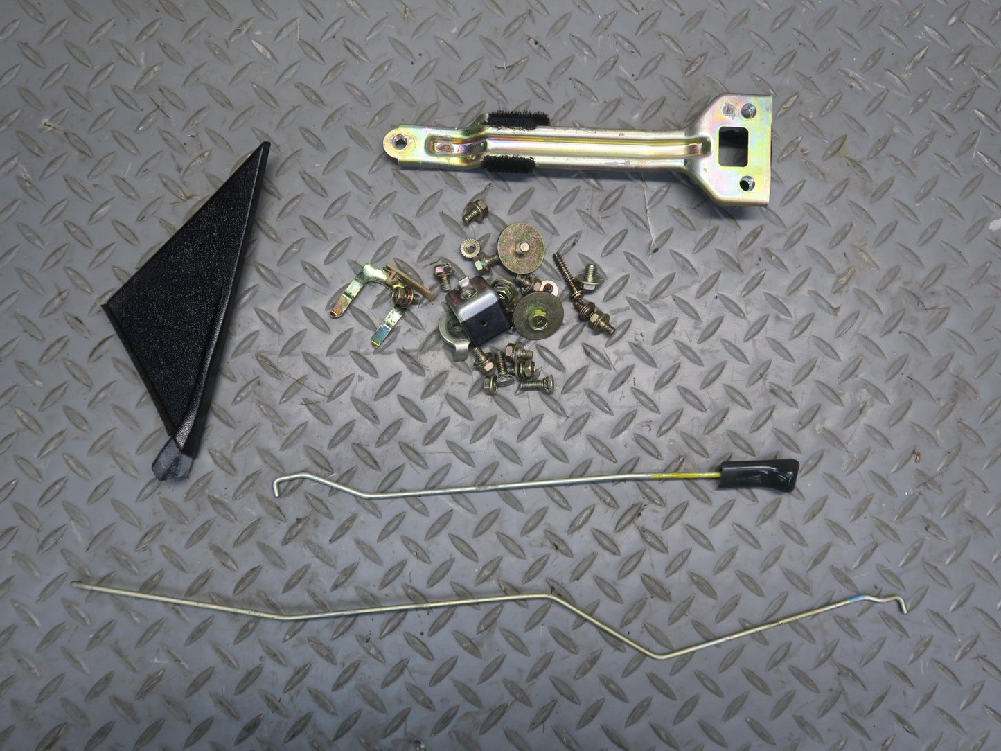 84-88 Toyota Cressida MX73 Sedan Front Left Door Shell Panel w Hardware Set OEM