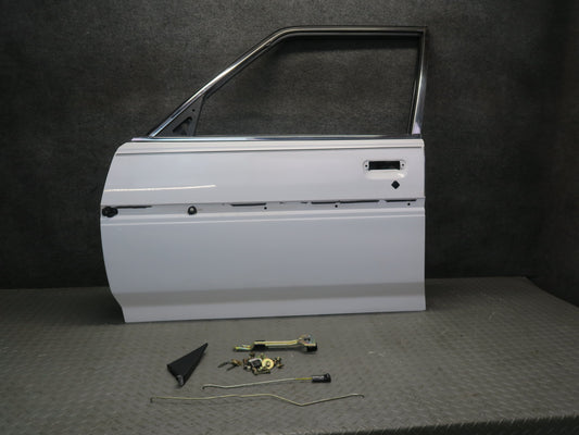 84-88 Toyota Cressida MX73 Sedan Front Left Door Shell Panel w Hardware Set OEM