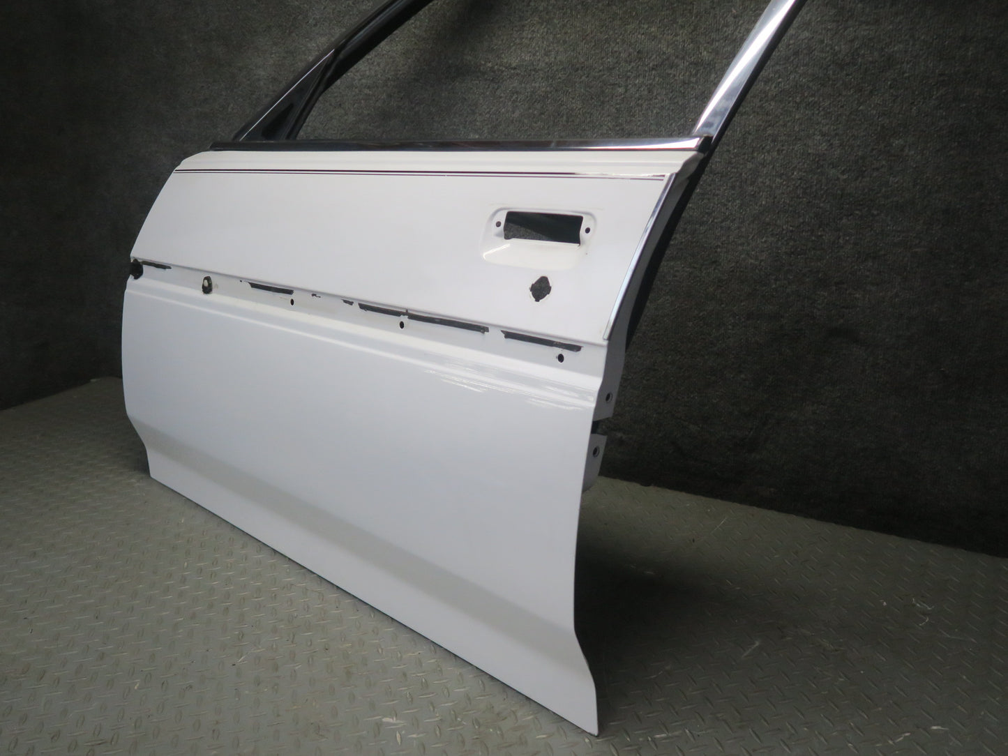 84-88 Toyota Cressida MX73 Sedan Front Left Door Shell Panel w Hardware Set OEM