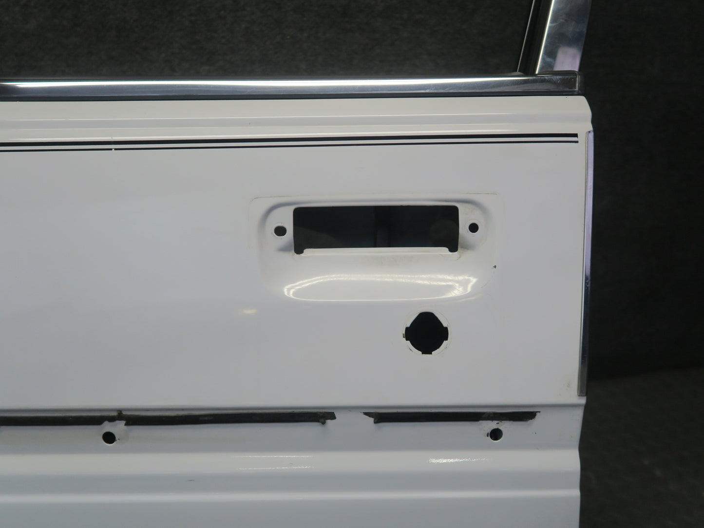 84-88 Toyota Cressida MX73 Sedan Front Left Door Shell Panel w Hardware Set OEM