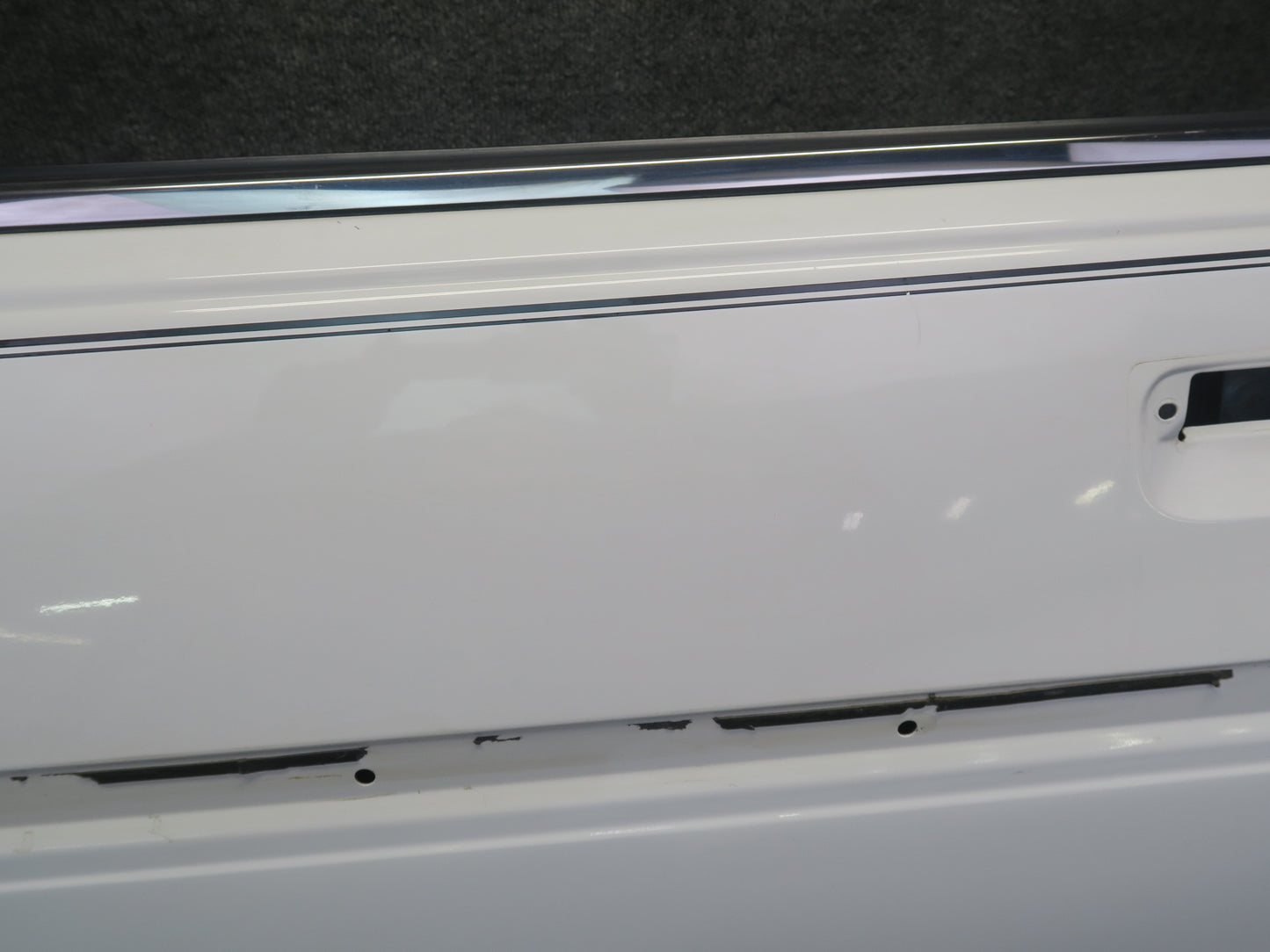 84-88 Toyota Cressida MX73 Sedan Front Left Door Shell Panel w Hardware Set OEM