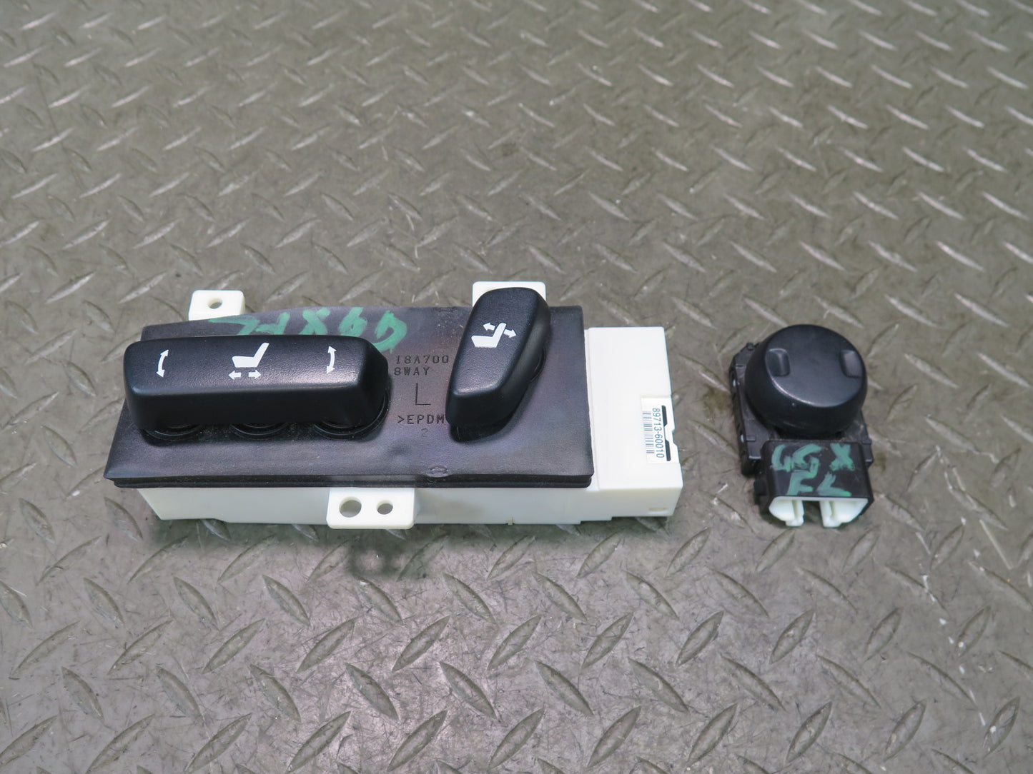 2010-2014 Lexus URJ150L GX460 Front Left Seat Adjust Control Lumbar Switch Set