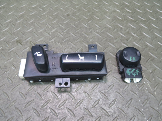 2010-2014 Lexus URJ150L GX460 Front Right Seat Adjust Control Lumbar Switch Set