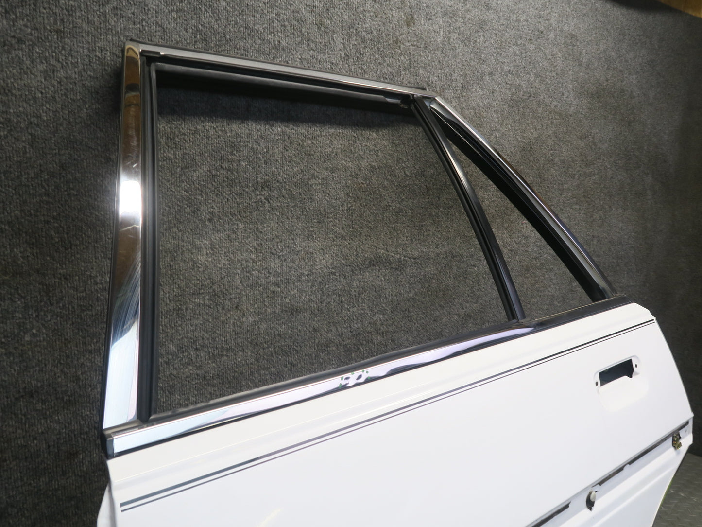 84-88 Toyota Cressida MX73 Sedan Rear Left Door Shell Panel w Hardware Set OEM