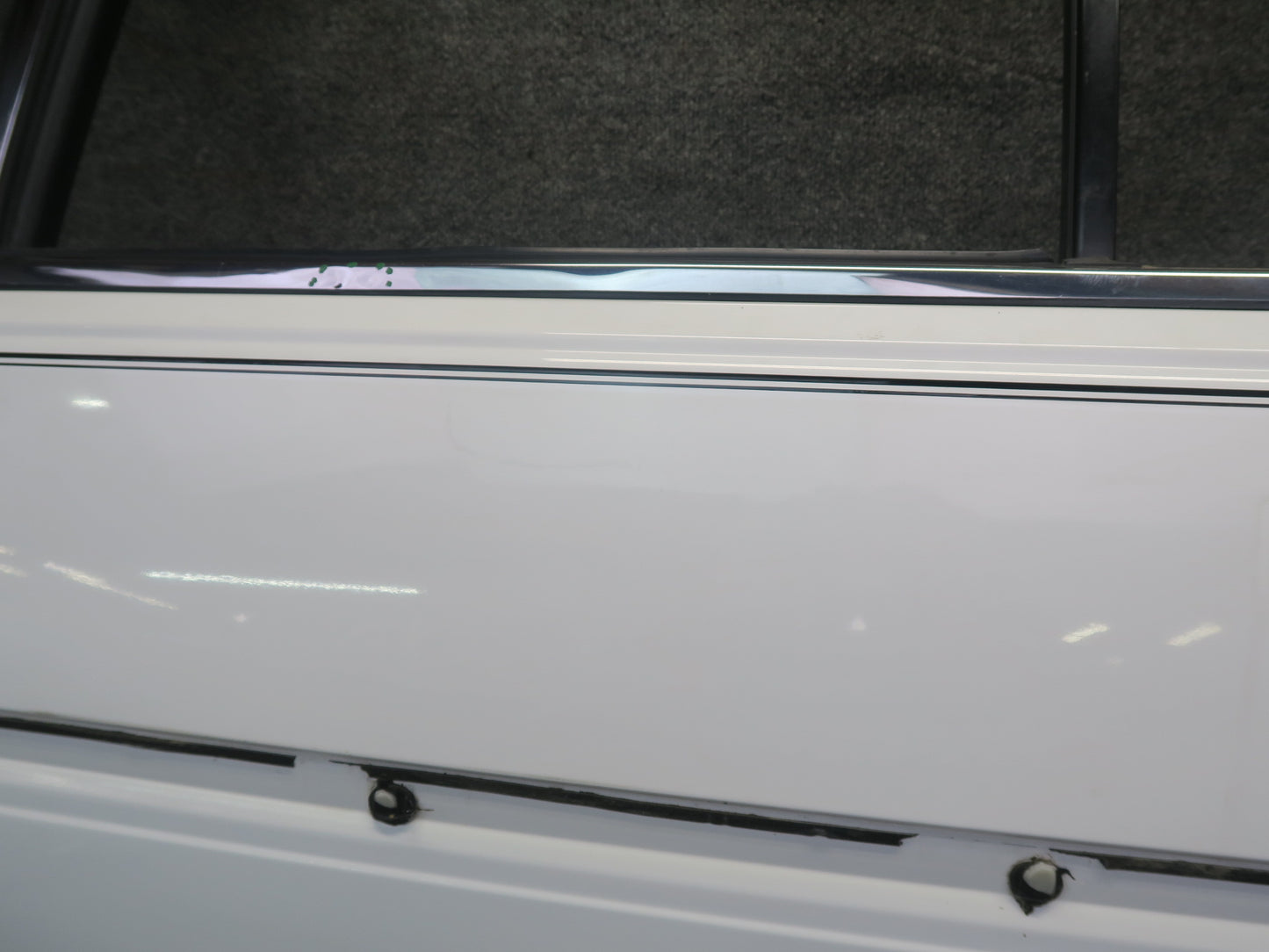 84-88 Toyota Cressida MX73 Sedan Rear Left Door Shell Panel w Hardware Set OEM