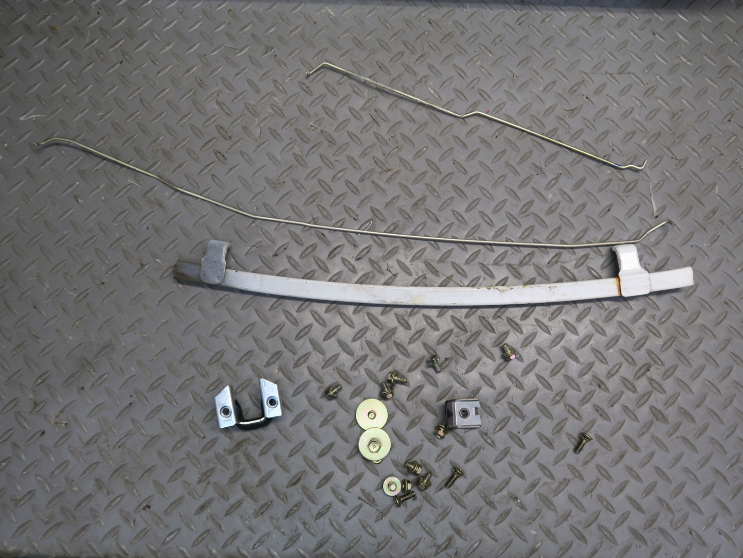 84-88 Toyota Cressida MX73 Sedan Rear Left Door Shell Panel w Hardware Set OEM