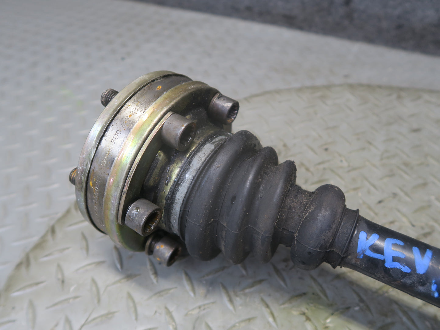 01-03 VW Eurovan T4 2.8L A/T Front Left Suspension Axle Shaft 7D0407271B OEM