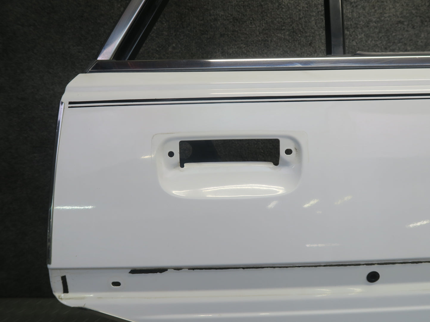 84-88 Toyota Cressida MX73 Sedan Rear Right Door Shell Panel w Hardware Set OEM