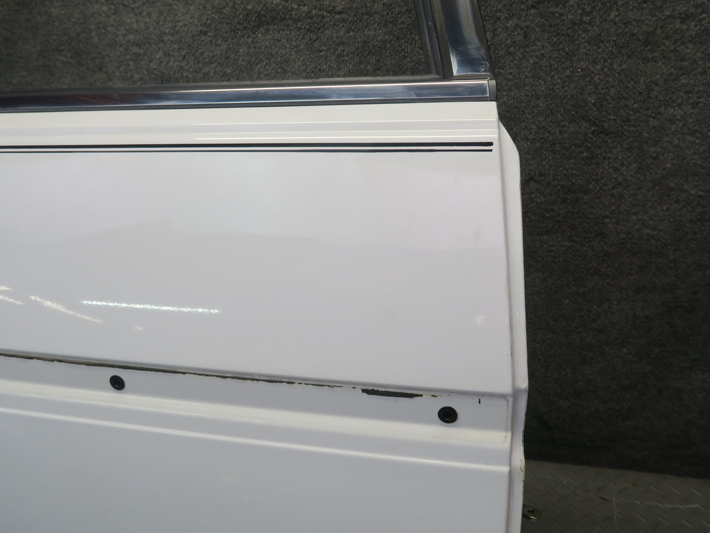 84-88 Toyota Cressida MX73 Sedan Rear Right Door Shell Panel w Hardware Set OEM
