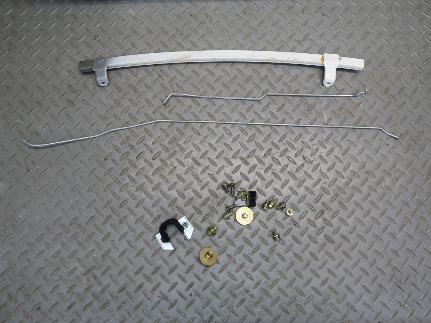 84-88 Toyota Cressida MX73 Sedan Rear Right Door Shell Panel w Hardware Set OEM